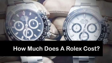 average rolex cost.